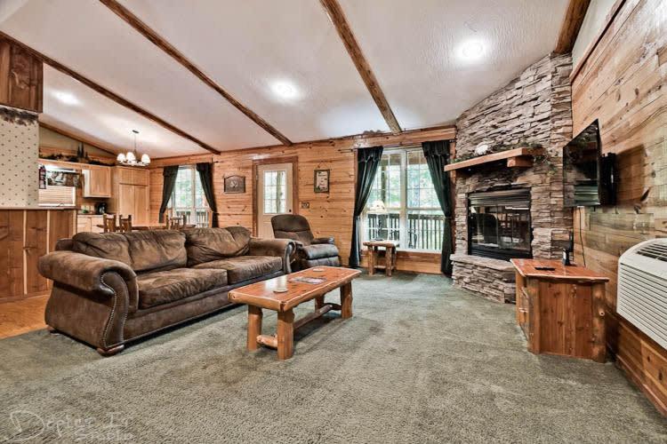 Secluded 2 Story Cabin Pool Wifi Smart Tvs Eureka Springs Kültér fotó