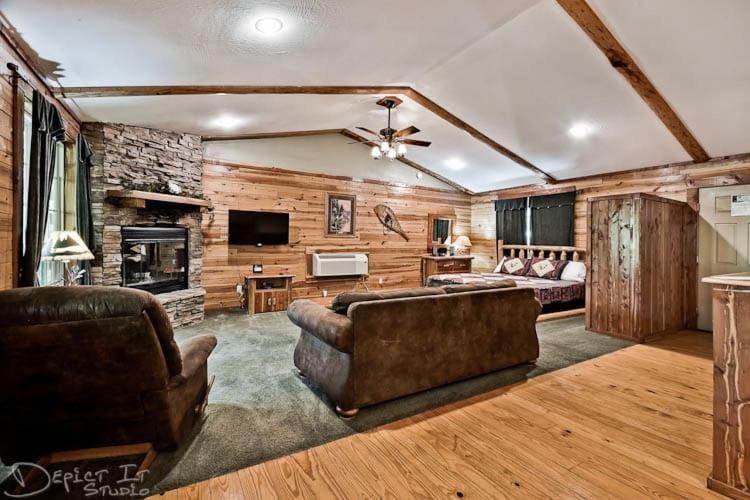 Secluded 2 Story Cabin Pool Wifi Smart Tvs Eureka Springs Kültér fotó